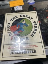 THE GREAT COMIC BOOK HEROES - Jules Feiffer 1965  HARDCOVER  W/ DJ - £17.15 GBP