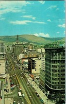 Aerial View Postcard Main Street Salt Lake City, Utah 1970s - £8.76 GBP