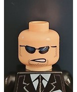 LEGO Batman Minifigure Head Henchman Sunglasses 7888 7783 7782 7781 - $20.55 CAD