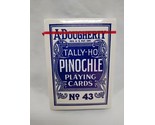 A Dougherty Tally-Ho Pinochle Playing Cards No 43 Deck Sealed - $27.71