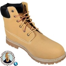 Men&#39;s Ozark Trail Troy, Size 13 Tan Wheat, Rubber Outsole, Work Hiking Boots - £15.66 GBP