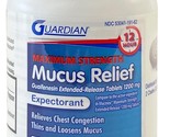 Guardian Mucus Relief 12 Hour (70 Count) Extended Release Guaifenesin, 1... - £26.63 GBP