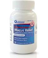 Guardian Mucus Relief 12 Hour (70 Count) Extended Release Guaifenesin, 1... - €29,28 EUR