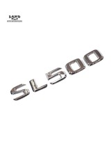 MERCEDES R230 SL-CLASS SL550 REAR TRUNK LID EMBLEM BADGE S500 SL500 SL 500 - $557.31 MXN