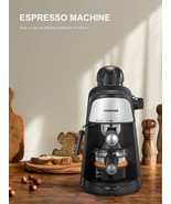 Espresso Machine, 3.5Bar Espresso - Cappuccino Machine with Preheating F... - £44.79 GBP