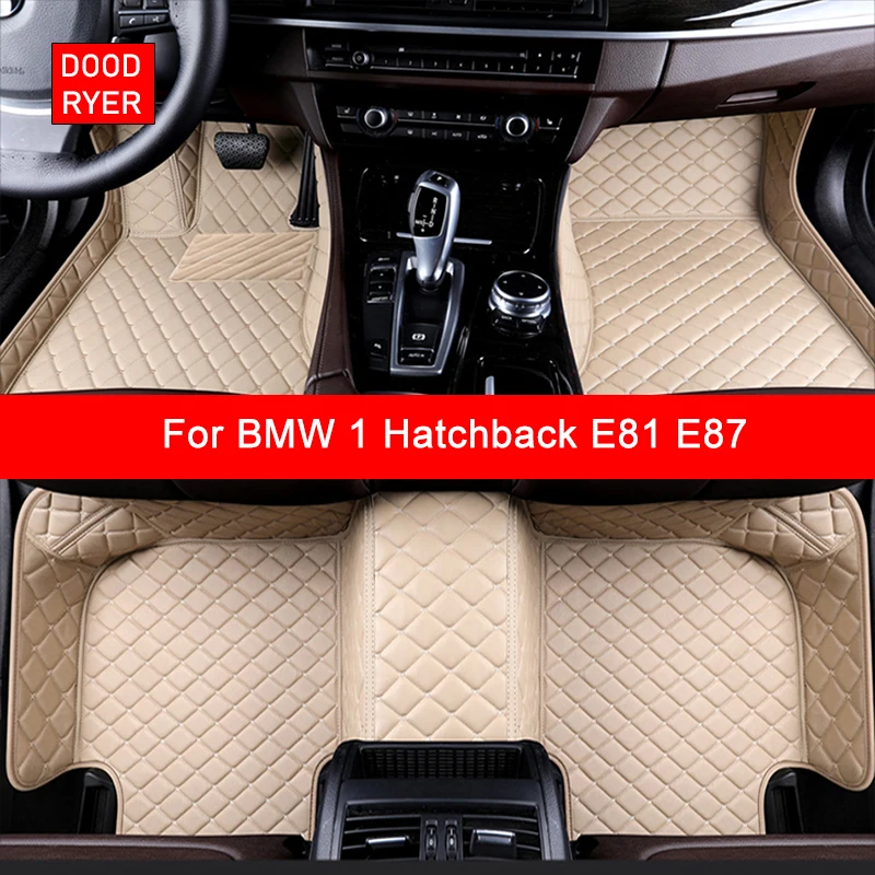 DOODRYER Custom Car Floor Mats For BMW 1 Hatchback E81 E87 2004-2012 Yea... - $77.38