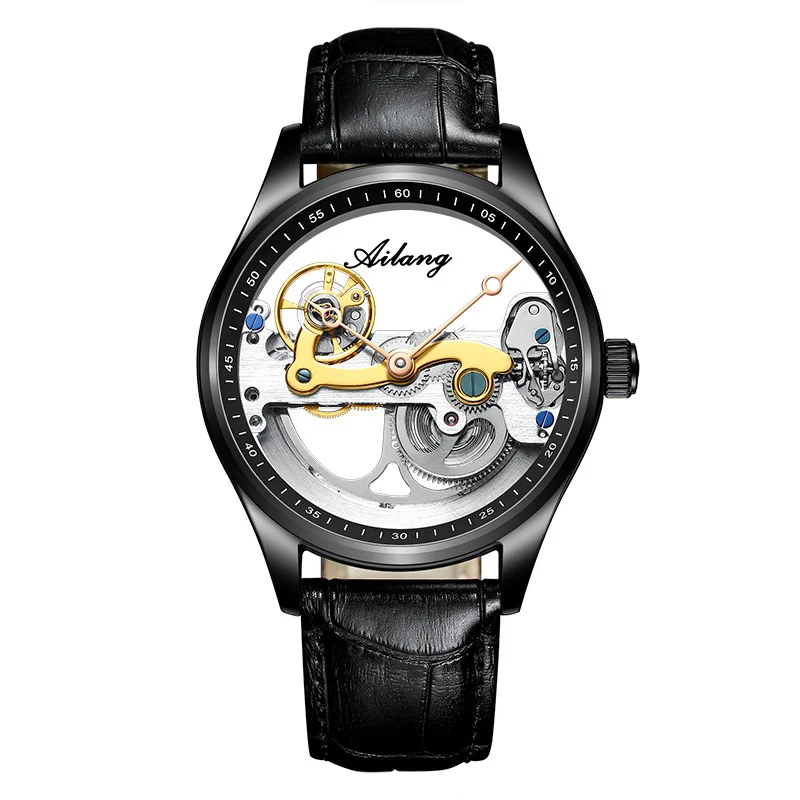concept watch transparent  automatic mechanical watch men casual fashion diesel