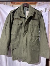 VTG Vietnam 1972 M65 Field Jacket Sz XS Regular OG Military 8415-782-2933 NAMED - $98.99