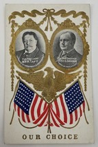 1908 Taft &amp; Sherman Presidential Campaign Our Choice Postcard Unused - £11.15 GBP