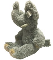 The Bear Factory Gray ELEPHANT Plush 2001 Vintage Original Tag 17&quot; 60346... - £28.76 GBP