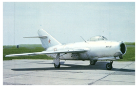 Mikoyan Gurevich MIG 15 Fagot developed by the Soviet Union Airplane Postcard - £7.78 GBP
