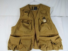 Vtg Columbia Sportswear Fly Fishing Vest Adult Sz XL Cargo Pockets - $22.46