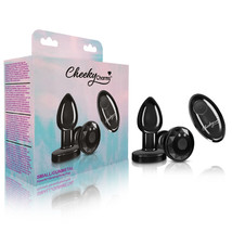 Cheeky Charms Vibrating Butt Plug Gunmetal Small - £49.05 GBP