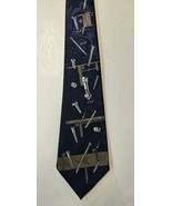 A. Rogers Designed Nuts Nails Bolts Men&#39;s Tie - $17.70 CAD