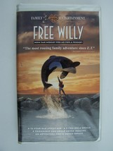Free Willy VHS Video Tape Clamshell Case Jason James Richter, Lori Petty - £16.39 GBP