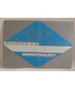 PAULA ABDUL - VINTAGE ORIGINAL CONCERT TOUR CLOTH BACKSTAGE PASS ***LAST... - $10.00