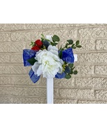 Cemetery, flowers for grave, grave decoration, cross for grave, memorial... - $33.95 CAD