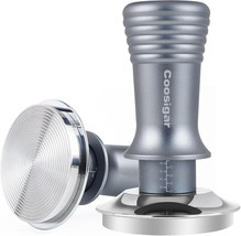 Coosigar 58mm Espresso Tamper, Calibrated 30lb Pressure, Silver - $461.15 MXN