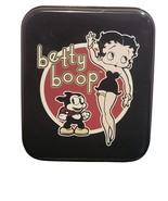 Vintage 1995 Betty Boop Fossil Collectible Empty Tin Box 5" x 6" - $14.84