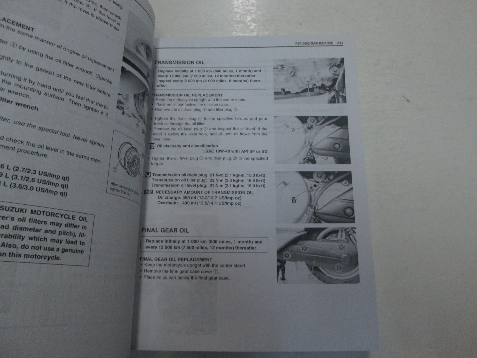 2005 2006 Suzuki AN650 Service Repair Shop Manual Set W Wiring Diagram + Trainin Item image 4