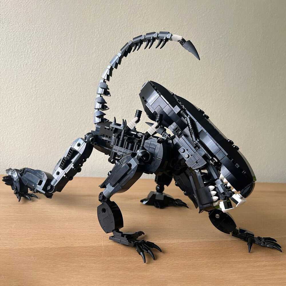 Monster Robot DIY Model Building Blocks Horror Movie Character MOC Brick Toy Set - Building Toy Pieces & Parts