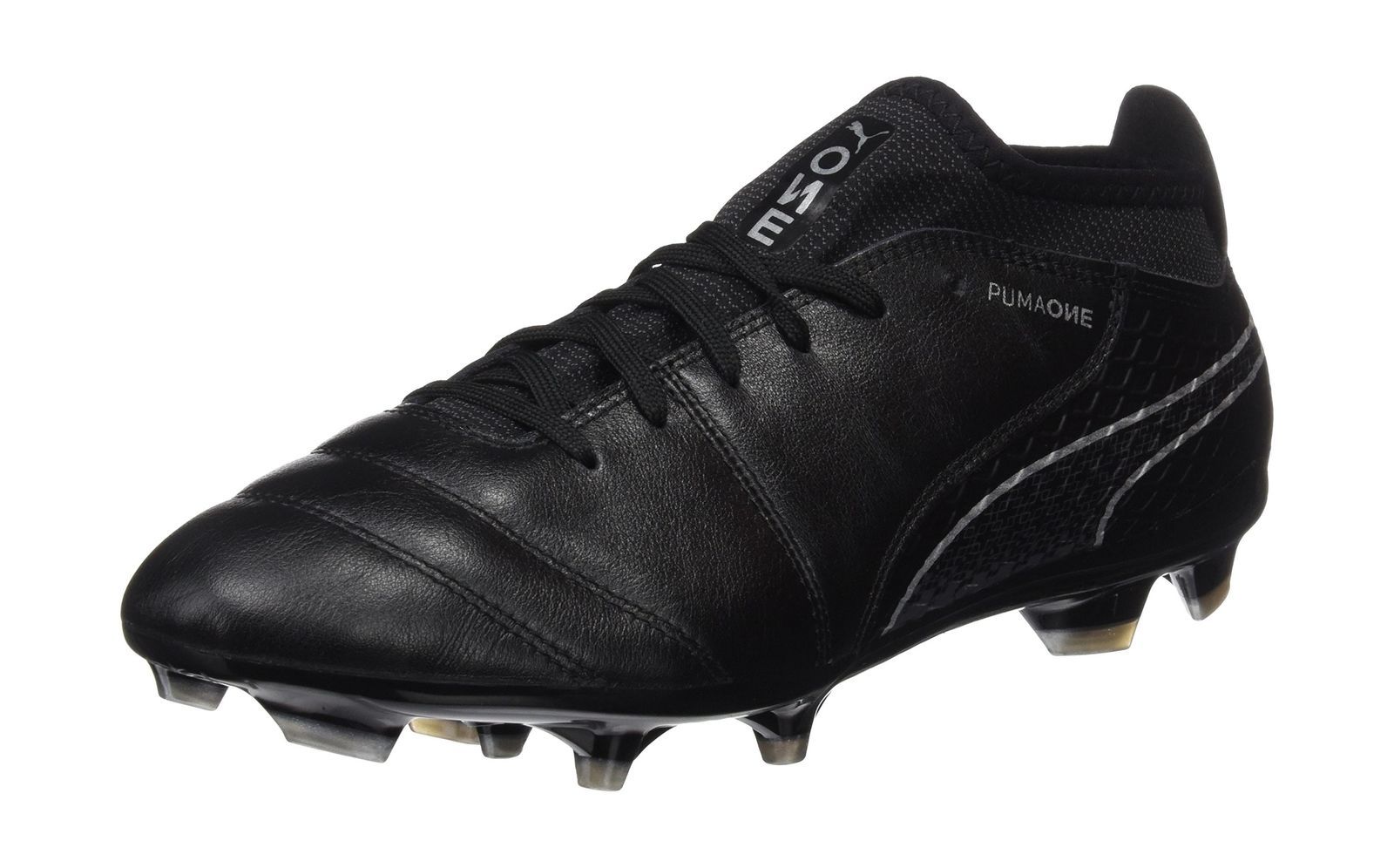 Puma Mens One 17.2 FG Footbal Shoes Black (Black-black-silver) 12 UK - £100.02 GBP