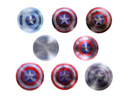 Porcelain Shield Collection Captain America Infinity Saga Full Set 8 Pc in Stock - $109.99