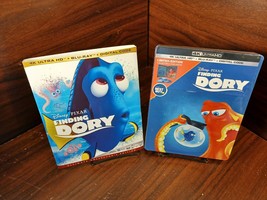 Finding Dory Steelbook (4K+Blu-ray+Digital) Custom Slipcover-NEW-Free Box S&amp;H! - £30.44 GBP