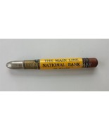 vintage MAIN LINE NATIONAL BANK wayne pa ADVERTISING BULLET PENCIL souve... - £36.94 GBP