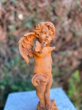 Contemplative Angel – Iron Sculpture. 28.5x12x10.2cm - 2.3Kg - $149.95