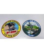 F-16 419 TFW-AFRES Beyond The Ordinary &amp; Close Air Support 4” Sticker Lot - £6.28 GBP