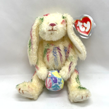 Vintage 1993 TY Attic Treasures Georgia Easter Bunny Rabbit Egg Dying - £9.74 GBP