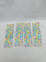(4) Sheets Mrs Grossmans Pastel Alphabet Stickers - £19.54 GBP