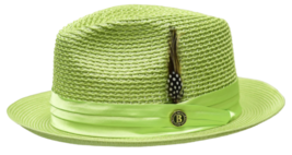 Men&#39;s Summer Spring Braid Straw style Hat by BRUNO CAPELO JULIAN JU926 A... - £43.02 GBP