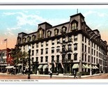 Bolton Hotel Harrisburg Pennsylvania Pa Unp Wb Cartolina W1 - $3.36