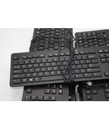 LOT OF 6 HP Keyboard Business Black Slim USB Windows Enhanced P/N 803181... - £52.66 GBP