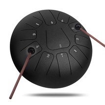 Steel Tongue Tank Drum Panda Drum 11 Notes 10 Inch Padded Case Mallet In... - $49.49