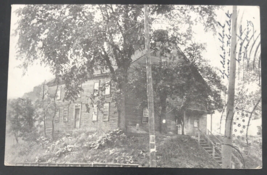 1905 Old Block House Oldest House in Ohio Postcard B&amp;W Marietta OH - $9.49