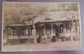 RPPC Photo Postcard Thompson Rest Home Deaconesses 1923 Mountain Lake Park MD - £27.68 GBP