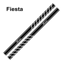2PCS Car Side Sticker For C S Max Fiesta Figo Flex Fusion Galaxy Gt Ka Ranger - £79.48 GBP