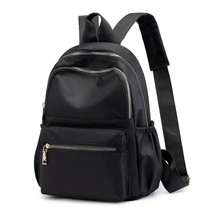 Casual Oxford Women Backpack Black Waterproof Nylon School Bags For Teenage Girl - £30.80 GBP