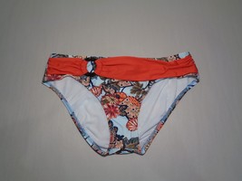 Antonio Melani Size Small SASH PANT AM8873 Floral Papaya New Bikini Bottom - £45.05 GBP