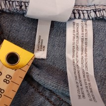 DKNY Jeans Skirt Womens Size 6 Mid Rise Denim A-Line Laguna Stretch E3GB4845 image 11