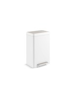 KOHLER K-20940-STW Kitchen Trash Can, 13 Gallon Step Trash Can with Quie... - $235.99