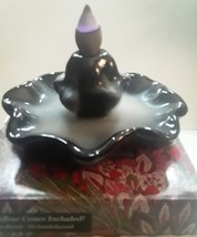 Waterfall Incense Cone Holder w/20 Backflow Cones *Sandalwood /*Dragons Blood - £6.20 GBP