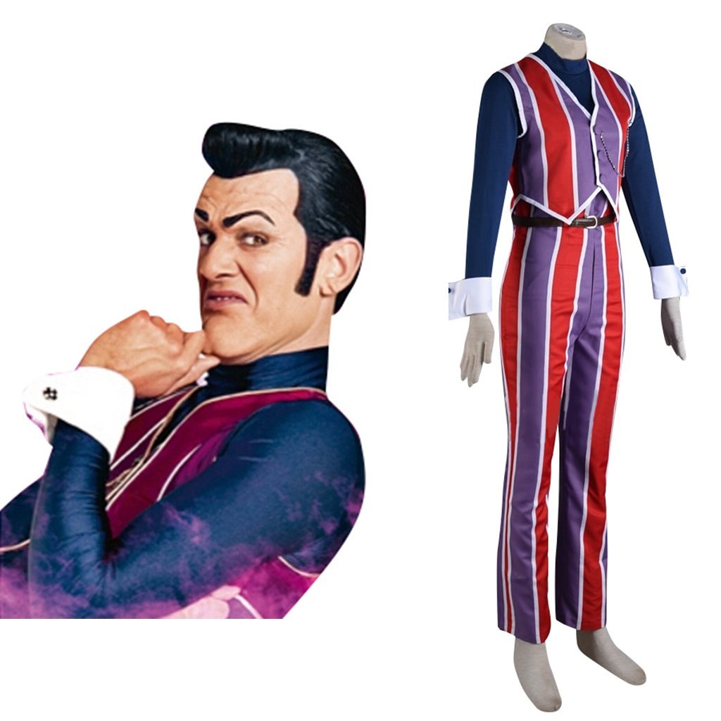 Robbie Rotten Costume Cosplay LazyTown Adult Cosplay Outfit Halloween Custom - $106.00