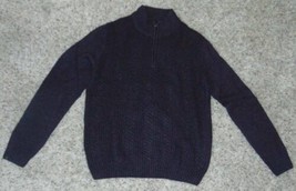 Mens Sweater Marc Anthony Red Long Sleeve Mockneck Quarter Zip $60 NEW-s... - £23.25 GBP