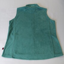 Vintage Woolrich Woolen Mills Women's L Green Full Zip Sleeveless Pockets Vest image 15