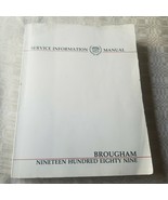 1989 Cadillac Brougham Service Shop Factory Original Dealer Repair Manual - £15.88 GBP