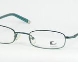 Vintage KUHLMEY KANA KK44868 Grüne Brille Metallrahmen 46-19-135mm - $49.49